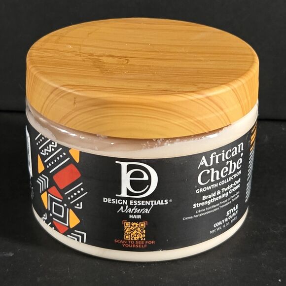 Design Essentials African Chebe Braid & Twist-Out Strengthening Crème 12oz - Picture 1 of 12